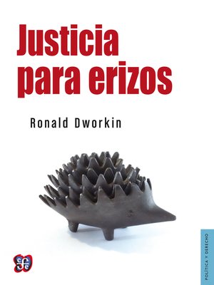 cover image of Justicia para erizos